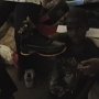 Travis and Darius got Nikes from Uncle Loyd