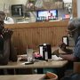 at Golden Corral.  the "older" folks didn't want to associate with us
