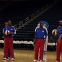 other members of the team, each one came out front and introduced themselves